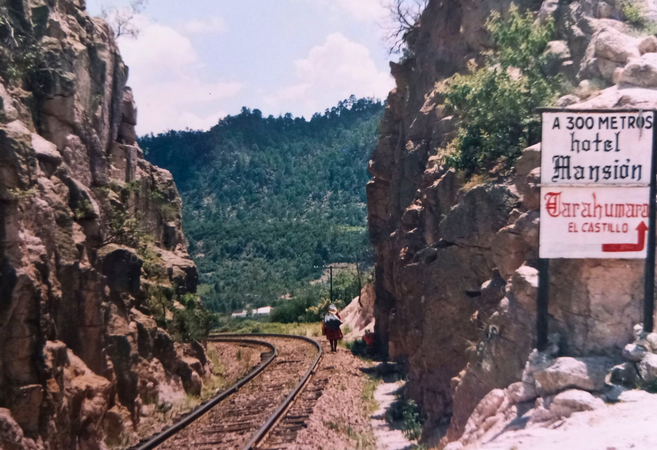 Spoorweg in Barranca del Cobre