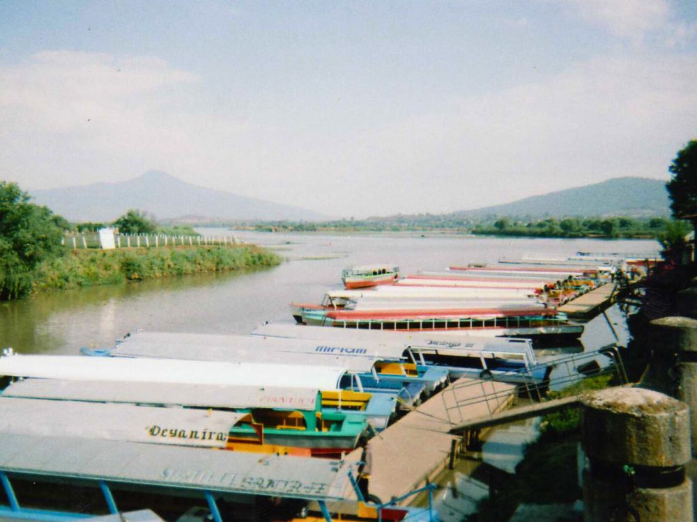 Boten naar Janitzio in Patzcuaro